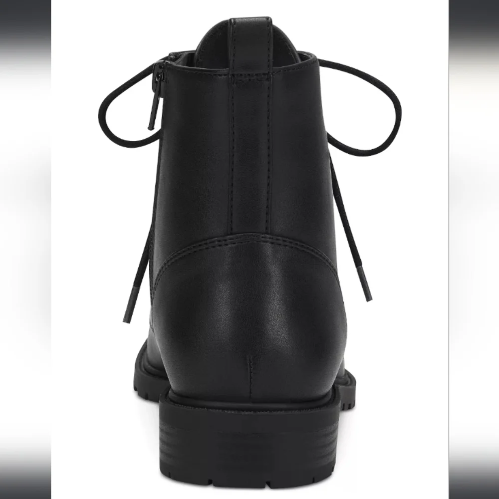 Charter Club Shiloh Combat Booties Black 8 - Picture 4 of 9